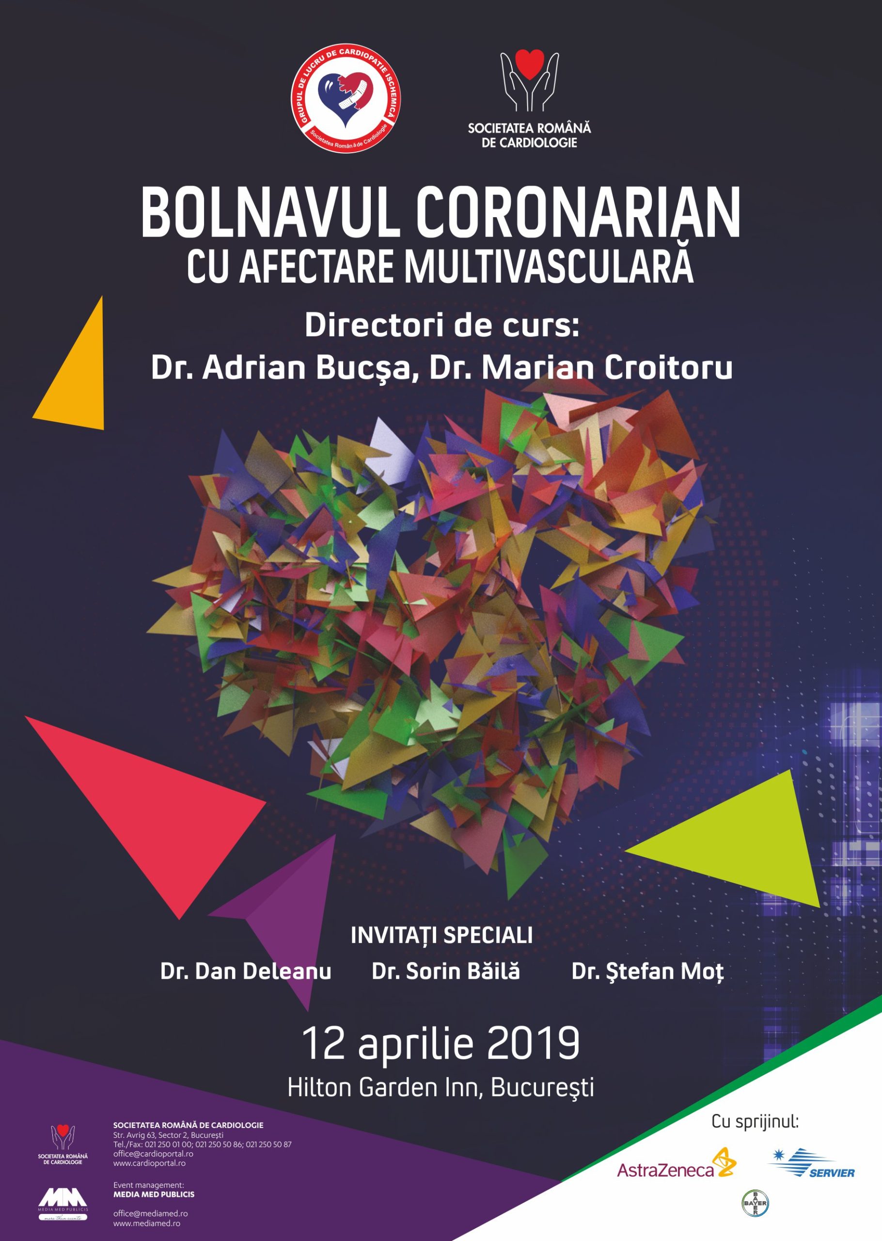 BOLNAVUL CORONARIAN CU AFECTARE MULTIVASCULARA 12 APRILIE 2019