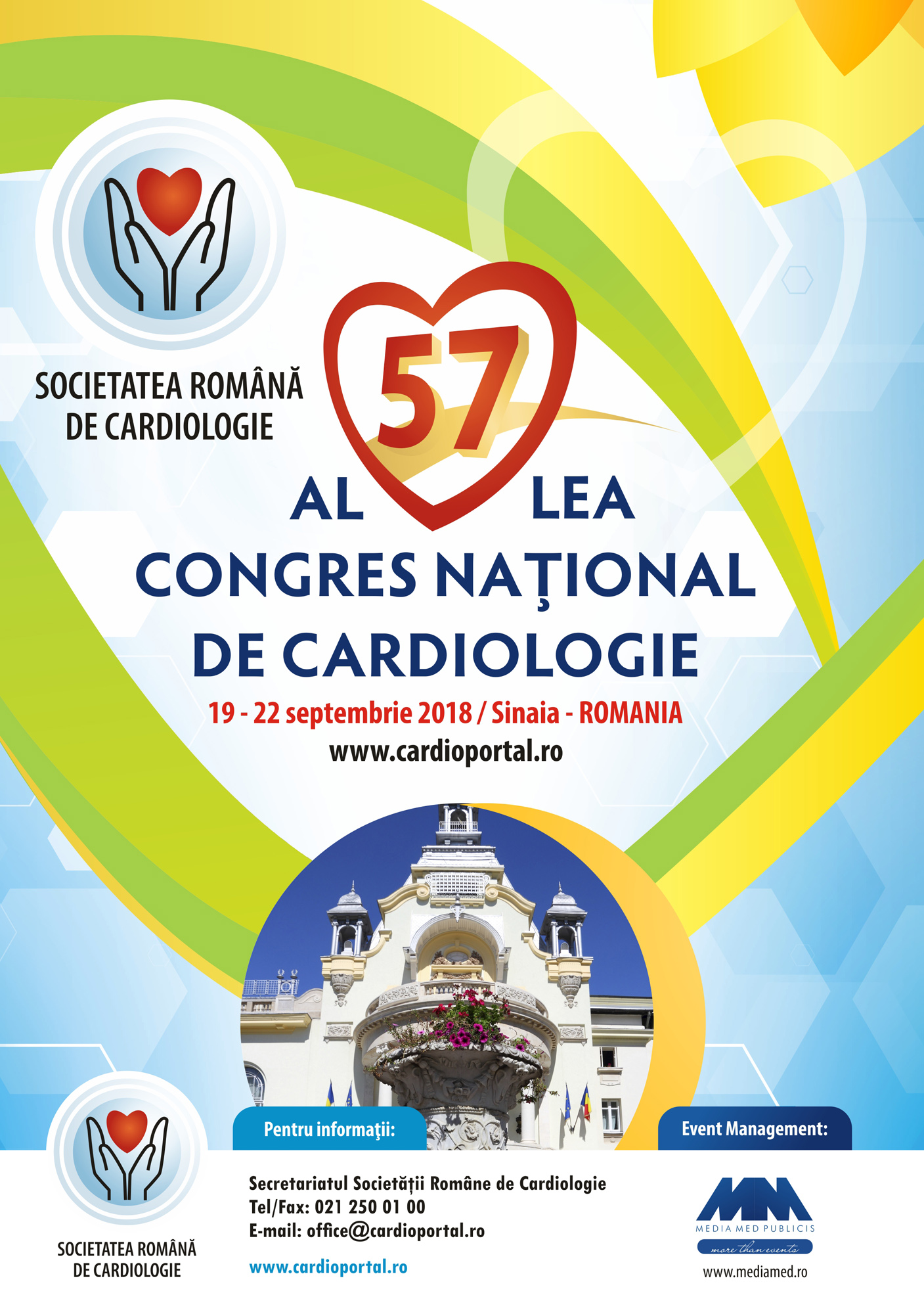 CONGRESUL NATIONAL DE CARDIOLOGIE 19-22 SEPTEMBRIE 2018