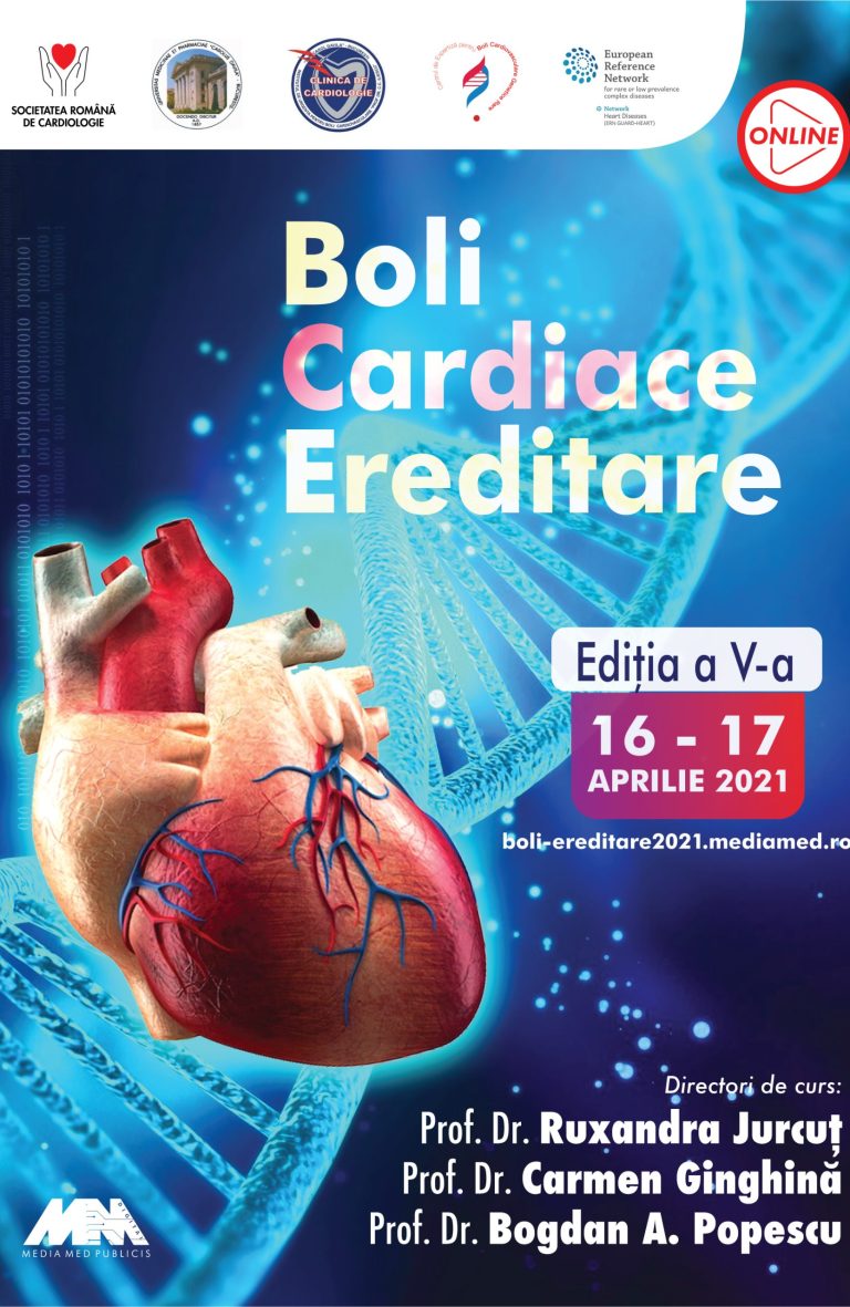 BOLI CARDIACE EREDITARE 16-17 APRILIE 2021