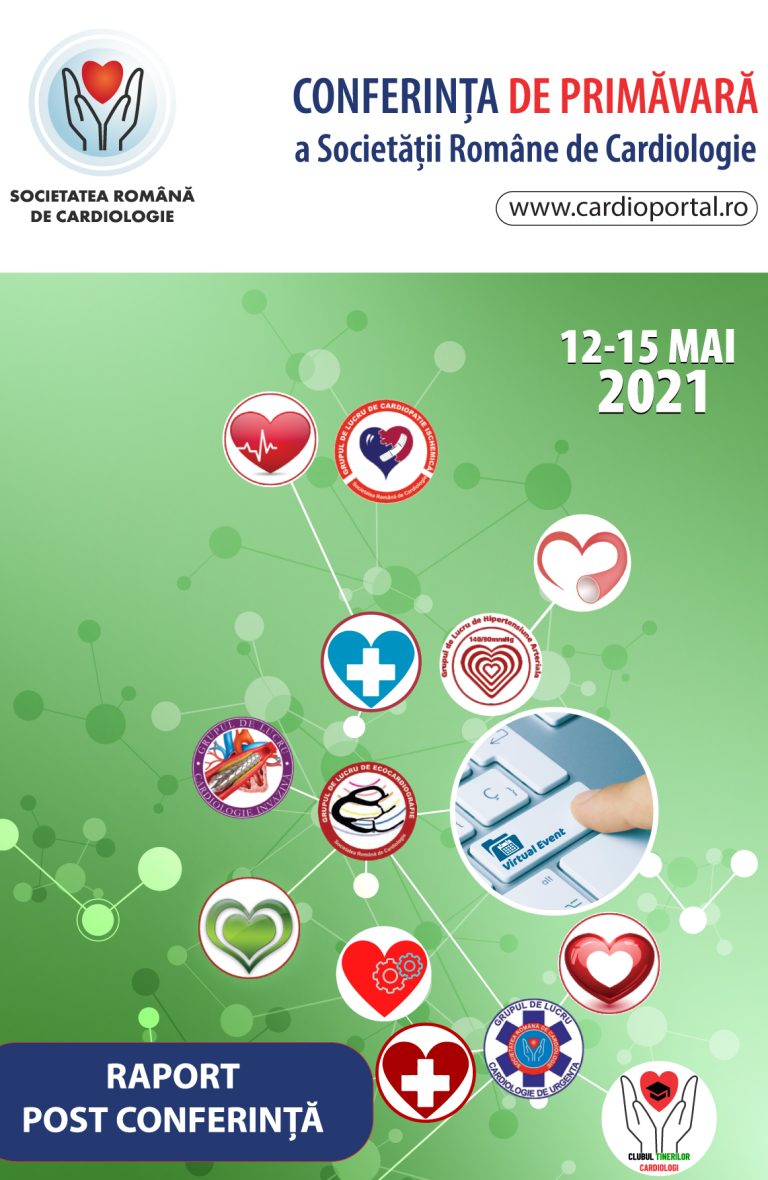 CONFERINTA DE PRIMAVARA A SOCIETĂȚII ROMÂNE DE CARDIOLOGIE 12-15 MAI 2021