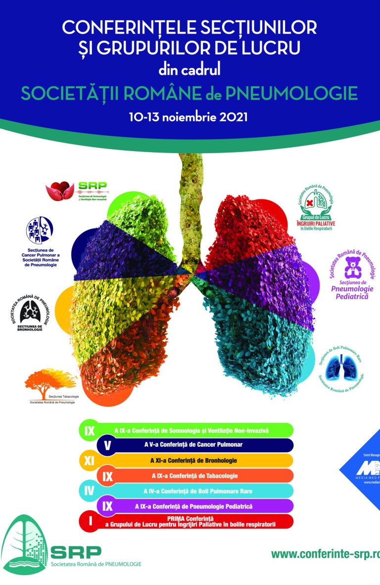 CONFERINTELE SECTIUNILOR SI GRUPURILOR DE LUCRU SRP 10-13 NOIEMBRIE 2021